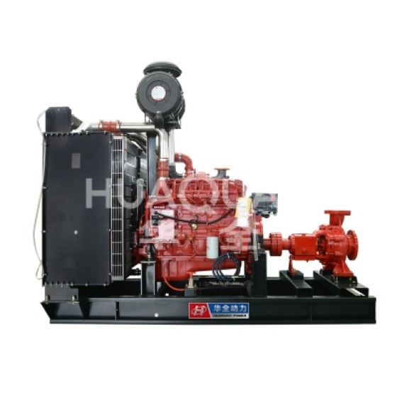 120kW Дизельный насосный агрегат Одноступенчатый центробежный насос