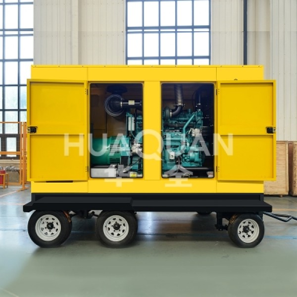 Huaquan CK_450kW Diesel Generator Set - Open Frame - Four Protections