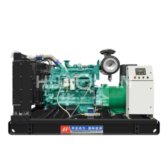 Huachen DK_350kW Diesel Generator Set - Open Frame Type - Four Protection Measures