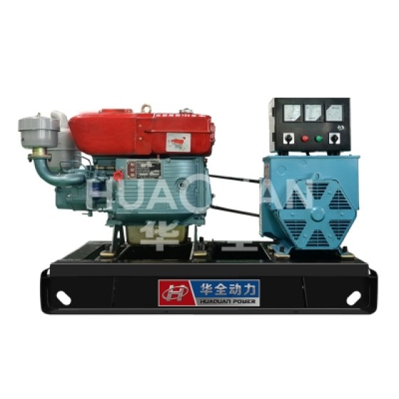 Huaquan CC_15kW_ Diesel Generator Set - Open Frame Type - Ordinary Instruments