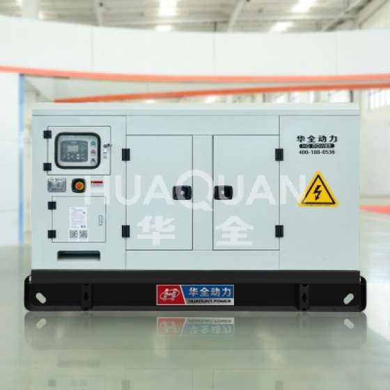 Huachen BN_100kW_ Diesel Generator Set - Open Frame Type - Ordinary Instruments