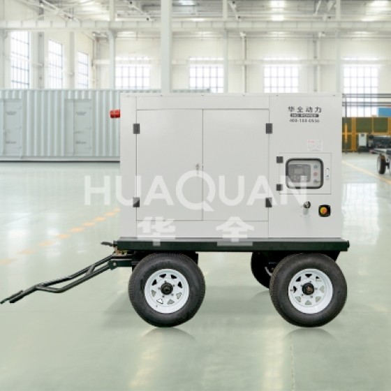 Huachen BN_35kW_ Diesel Generator Set - Open Frame Type - Ordinary Instruments
