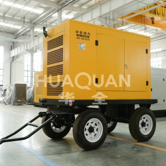 Huaquan BN_40kW Diesel Generator Set - Open Frame - Ordinary Instruments