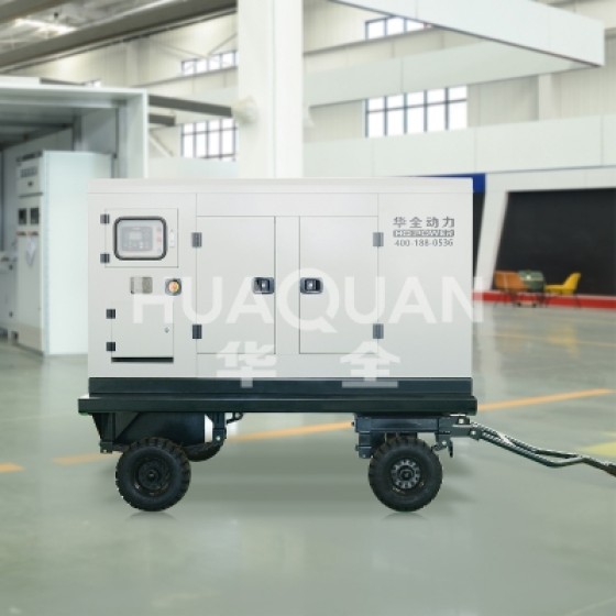 Huachen KP_250kW Diesel Generator Set - Open Frame Type - Four Protection Measures