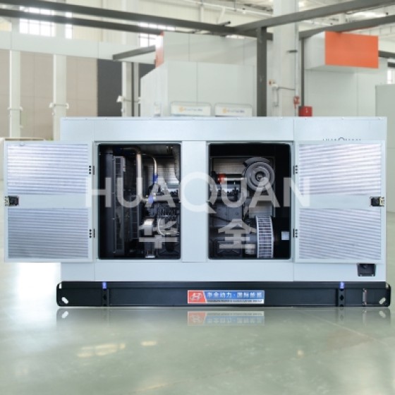 Huachen KP_300kW Diesel Generator Set - Open Frame Type - Four Protection Measures