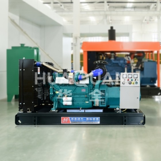 Huachen LB_220kW Diesel Generator Set - Open Frame Type - Ordinary Instruments