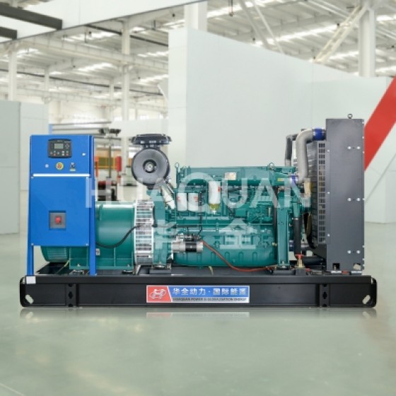 Huachen LB_250kW Diesel Generator Set - Open Frame Type - Four Protection Measures