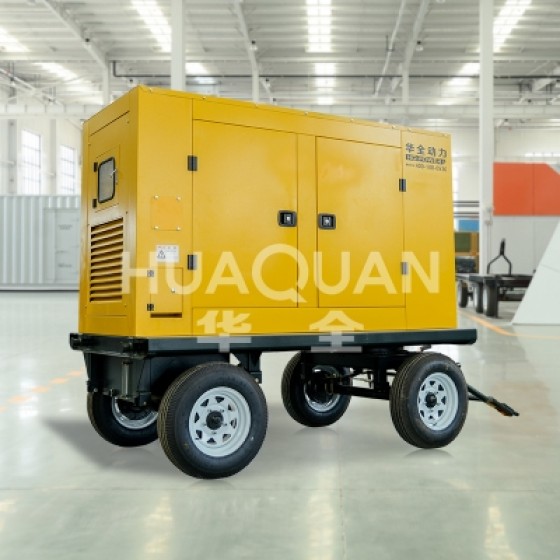 Huachen YN_75kW Diesel Generator Set - Open Frame Type - Ordinary Instruments
