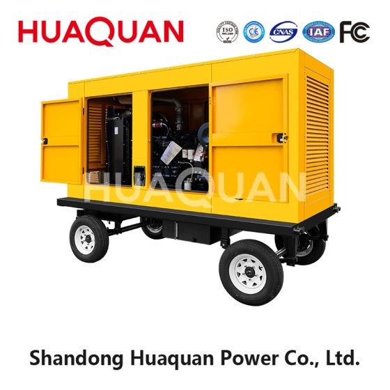 Huachen DK_220kW Diesel Generator Set - Open Frame Type - Four Protection Measures